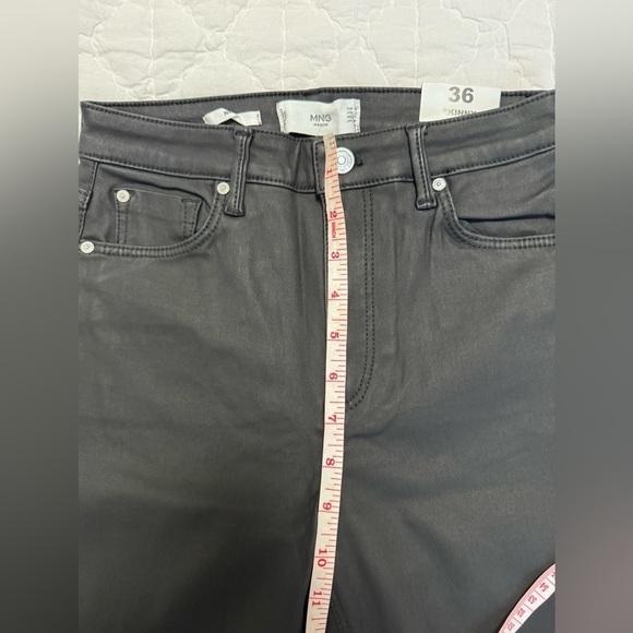 NWT Waxed Skinny High Waist Regular Pants in Size 4 - Picture 5 of 13